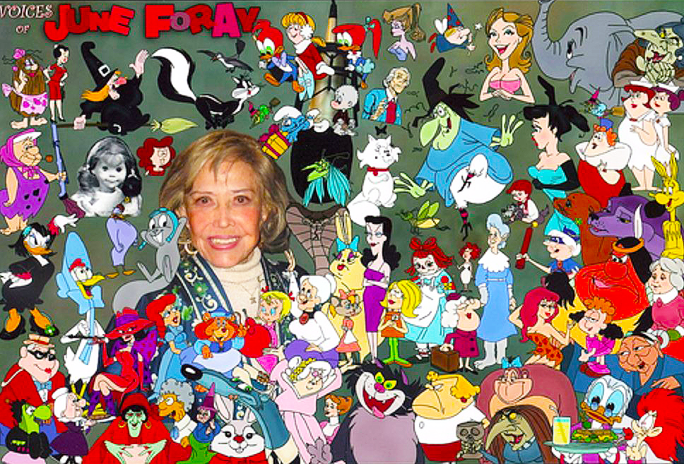 June Foray and Characters